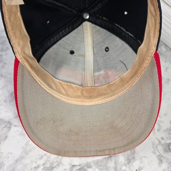 Vintage 90's Pro-Line Cleveland Indians Fitted Baseball Hat Size 7 Chief Wahoo - Picture 5 of 9